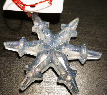 Cross star pendant for Christmas tree